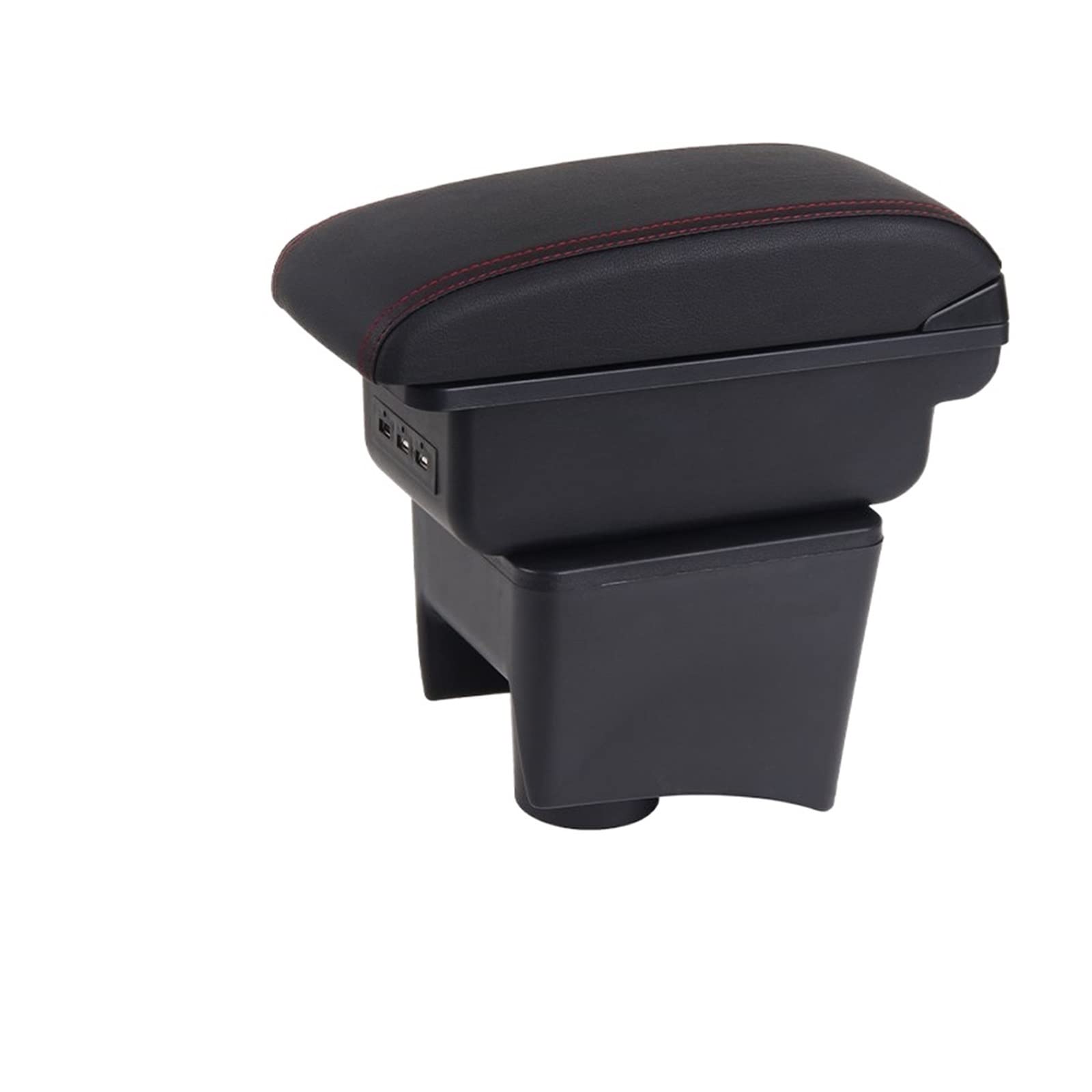 Baiqimv Car Armrest Box For VW For POLO Mk5 6R For Vento 2010-2018 Center Storage Box Styling Decoration Accessories USB(A1 No USB)