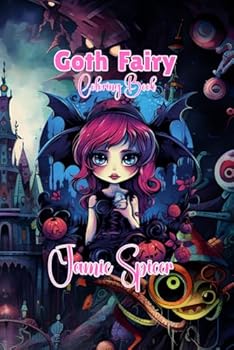 Paperback Gothic Fairy Coloring Book