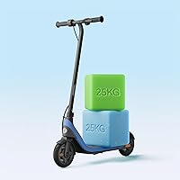 Vista 33 de Segway Ninebot eKickScooter - Electric Scooter for Kids 6-14, w/t Adjustable Handlebar Height (Only C2 Pro) for Riders up to 132 lbs, Includes New