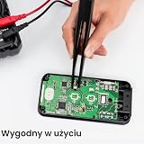 Przewody pomiarowe, przewody do multimetru, sondy testowe, krokodylki i mini-haki, zestaw akcesoriów do multimetru KAIWEETS KET012