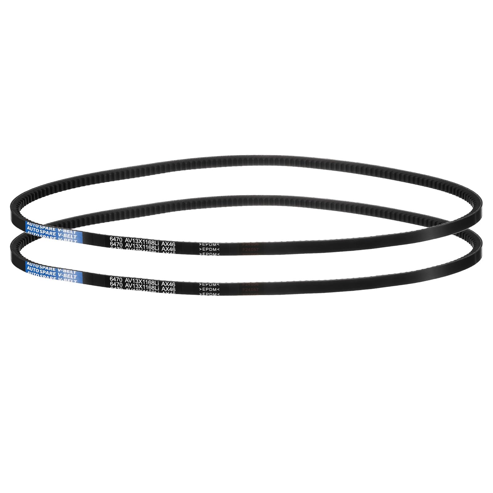 AX50 Belt, Raw Edge Cogged Industrial Rubber EPDM V-Belt, Pack of 2 — Amazon image 11