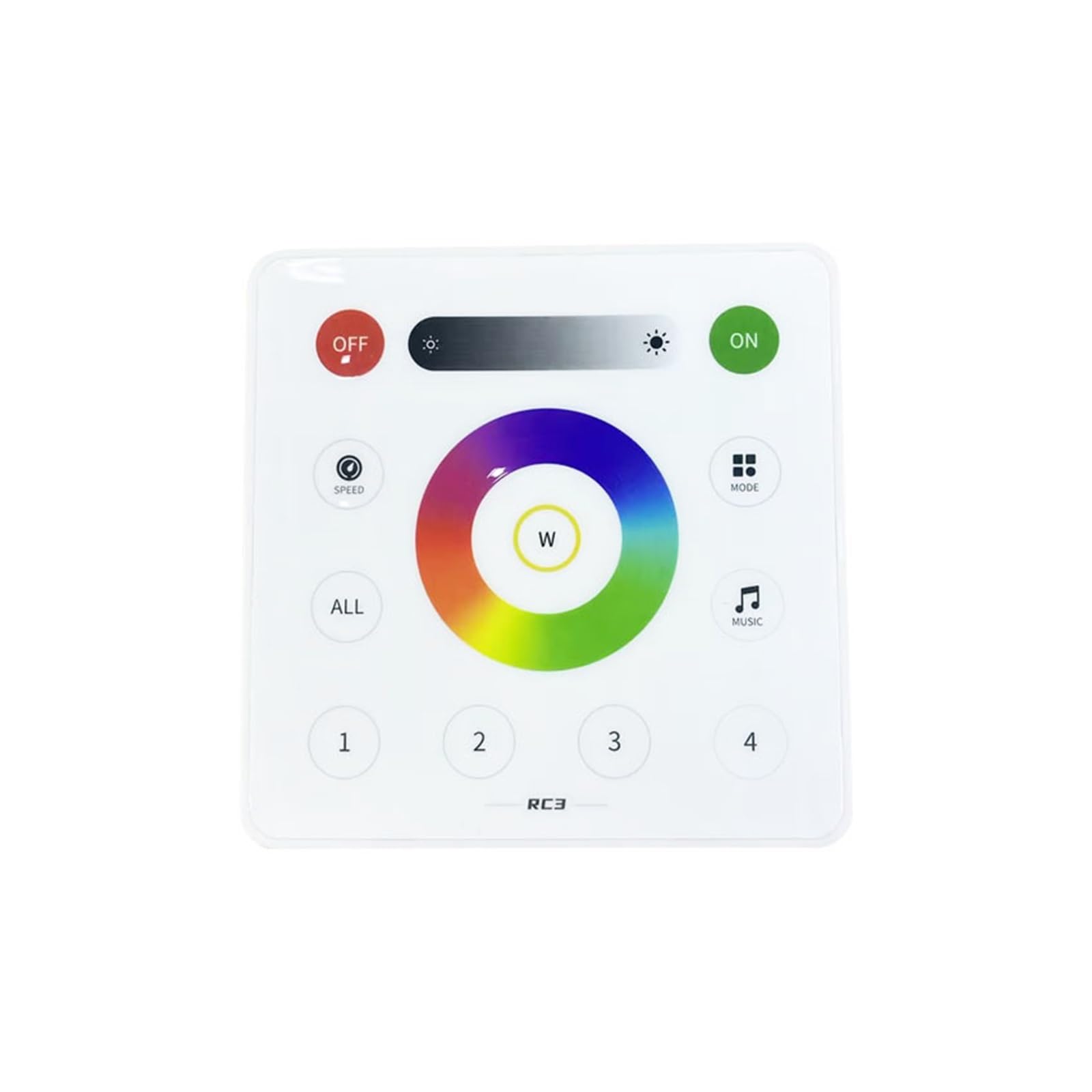 Controlador LED SP633E RGB para crear ambientes musicales y zonas gamer con tiras de 5-24V