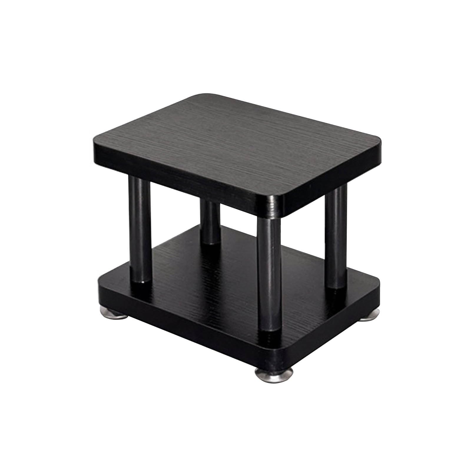 Soporte de diseño minimalista para altavoces con estructura robusta de doble nivel 8