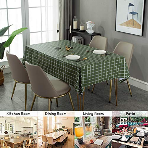 Mantel rectangular de PVC para picnic impermeable de mesa lavable para jardin 3