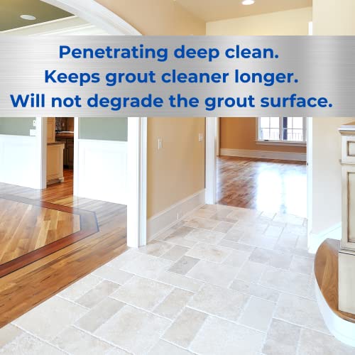 Ultimate Grout Cleaner For Tile Floors Blasts Away Years Of Dirt And Grime Making Cleaning Easy. This Heavy Duty Spray Cleaning Solution Produces Amazing Results, And It Is Safe For Colored Grout And Natural Stone. Black Diamond Stoneworks2-Qts W Brush #TOP4