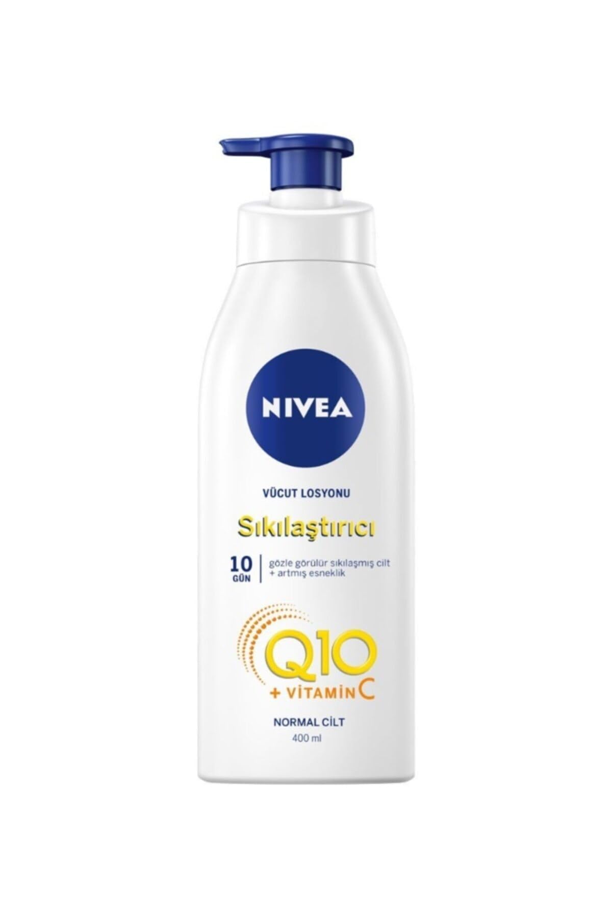 NIVEA Nbody Q10 Sıkılaştırıcı Losyon + Nbody Pump Kiraz Çiçeği&jojoba Yağı Losyon