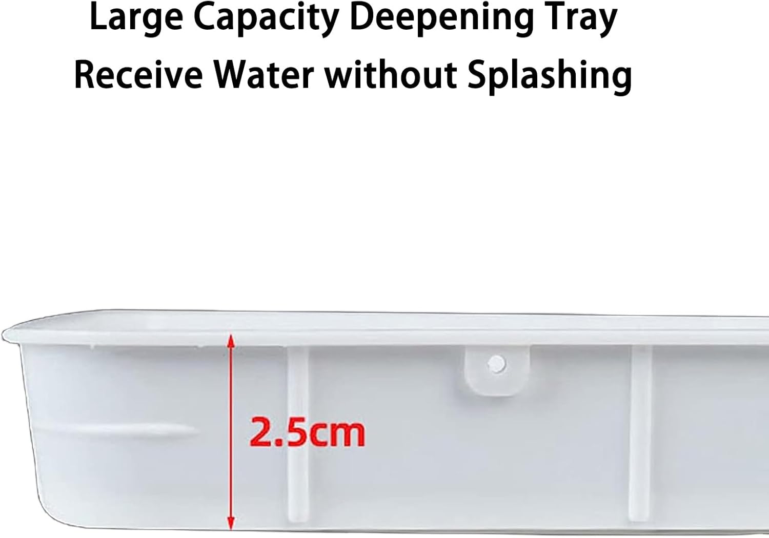 Window AC Drain Kit | Drip Pan for 1-5 Ton Air Conditioners | Durable PP5 Material with Drain Port | Indoor & Outdoor Use | Essential AC Accessory for Efficient Drainage