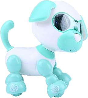 Educational Gift, Walking Sound Puppy Robot Dog Pet Toy Interactive Robot Dog, Smart Dog Robot Portable for Kids Girls