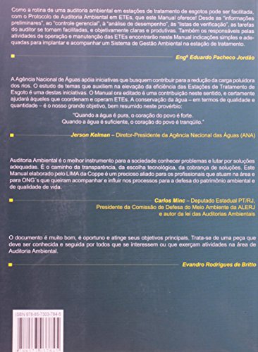 Manual de Auditoria Ambiental de Estações de Tratamento de Esgotos