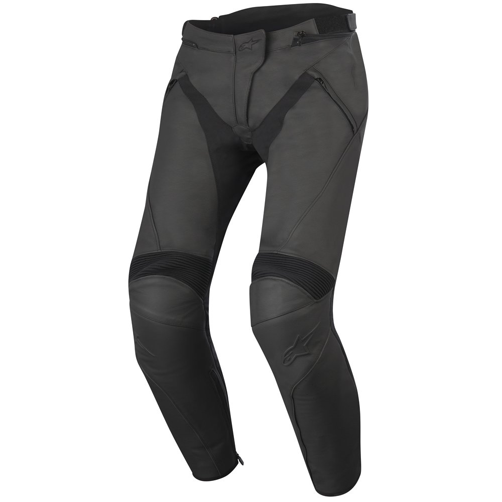 Alpinestars Motorbike Motorcycle Stella Jagg Leather Pants Black Black 42
