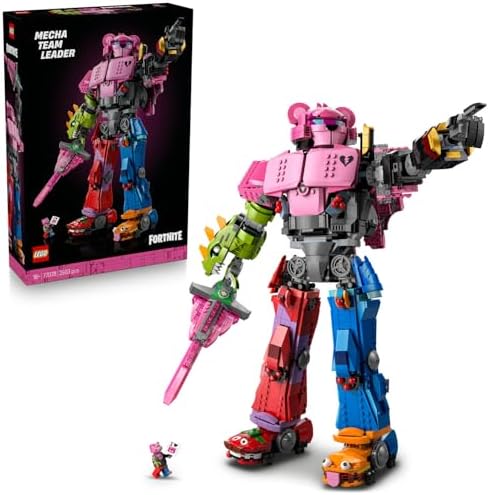LEGO Fortnite Meka Takım Lideri 77078 – Yetişkinler için Video Oyunu Dünyasından İlham Alan Detaylı Koleksiyonluk Figür Yapım Seti, Pozlanabilir Model, Eşsiz Hediye Fikri (2503 Parça) - Görsel 1