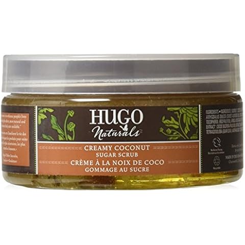 Hugo Naturals Sugar Scrub, Creamy Coconut, 9 Ounce Cover