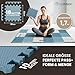 bemaxx Bodenschutzmatte Fitness - Sportmatte Fitnessmatte Gymnastikmatte Puzzlematte Yogamatte Turnmatte Trainingsmatte Spielmatte Fallschutzmatte Laufbandmatte - Gym Workout Pool Garage