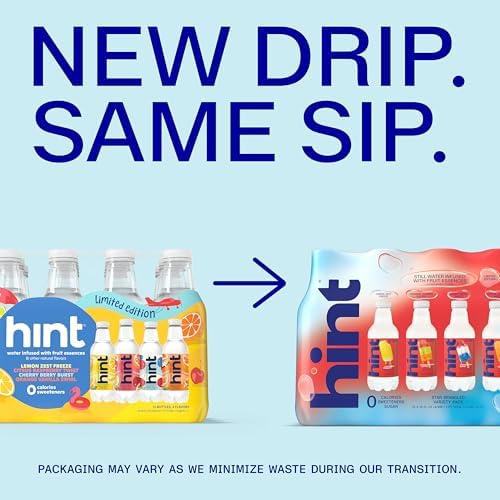 Hint Flavored Water Zero Sugar 0 Calories - Star Spangled Variety (12 pack) - 2