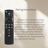 YARDPOEM Replacement Remote For Amazon Fire Stick 4k(1st And 2nd Generation)| Compatibile With Fire Tv Stick| For Firestick Remote|Compatible With Insignia/Pioneer TV - Image 5