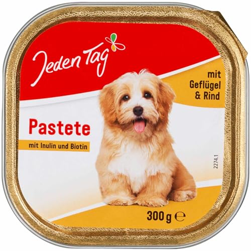 usy Bundle für Jeden Tag Hund Feine Pastete Gefügel und Rind (300g Schale) + usy Block