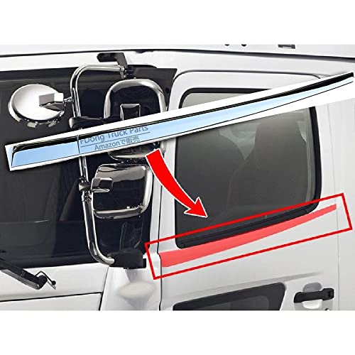 日野 ひのう グランドプロフィア/エアループレンジャー(H22〜H29.3)メッキ ドアアッパーモール 外装 トラック用品