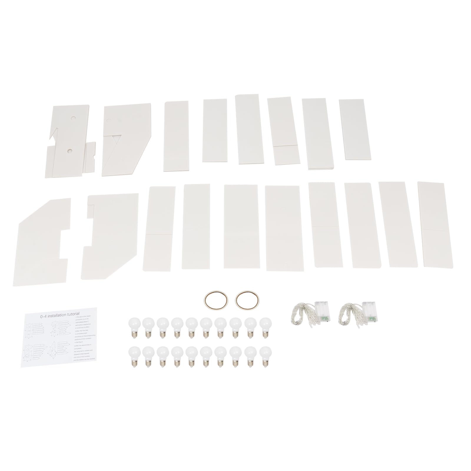 1 par de luces LED con números de 100 cm, números iluminados 30, 40, 50, 60, luces decorativas, luces de carpa, decoración LED para cumpleaños, fiestas, bodas y vacaciones, casa o bar (40)