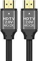 Cabo HDMI 5 Metros 4K Ultra HD – Alta Velocidade para TV, Monitor, Projetor, PS4, PS5, Xbox e Notebook