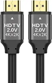 Cabo HDMI 5 Metros 4K Ultra HD – Alta Velocidade para TV, Monitor, Projetor, PS4, PS5, Xbox e Notebook