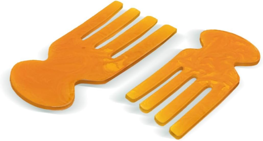 Folkulture Salad Hands – Resin, Orange Serving Utensils Set of 2, Stylish Salad Servers or Salad Tongs, Decorative Salad Serving Utensils for Home, 8 inch (Sunny Orange) Folkulture Salad Hands – Resin, Orange Serving Utensils Set of 2, Stylish Salad Servers or Salad Tongs, Decorative Salad Serving Utensils for Home, 8 inch (Sunny Orange)