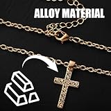 Zoom IMG-2 suliudaji 2 pezzi crocifisso collana Zoom IMG-2 suliudaji 2 pezzi crocifisso collana