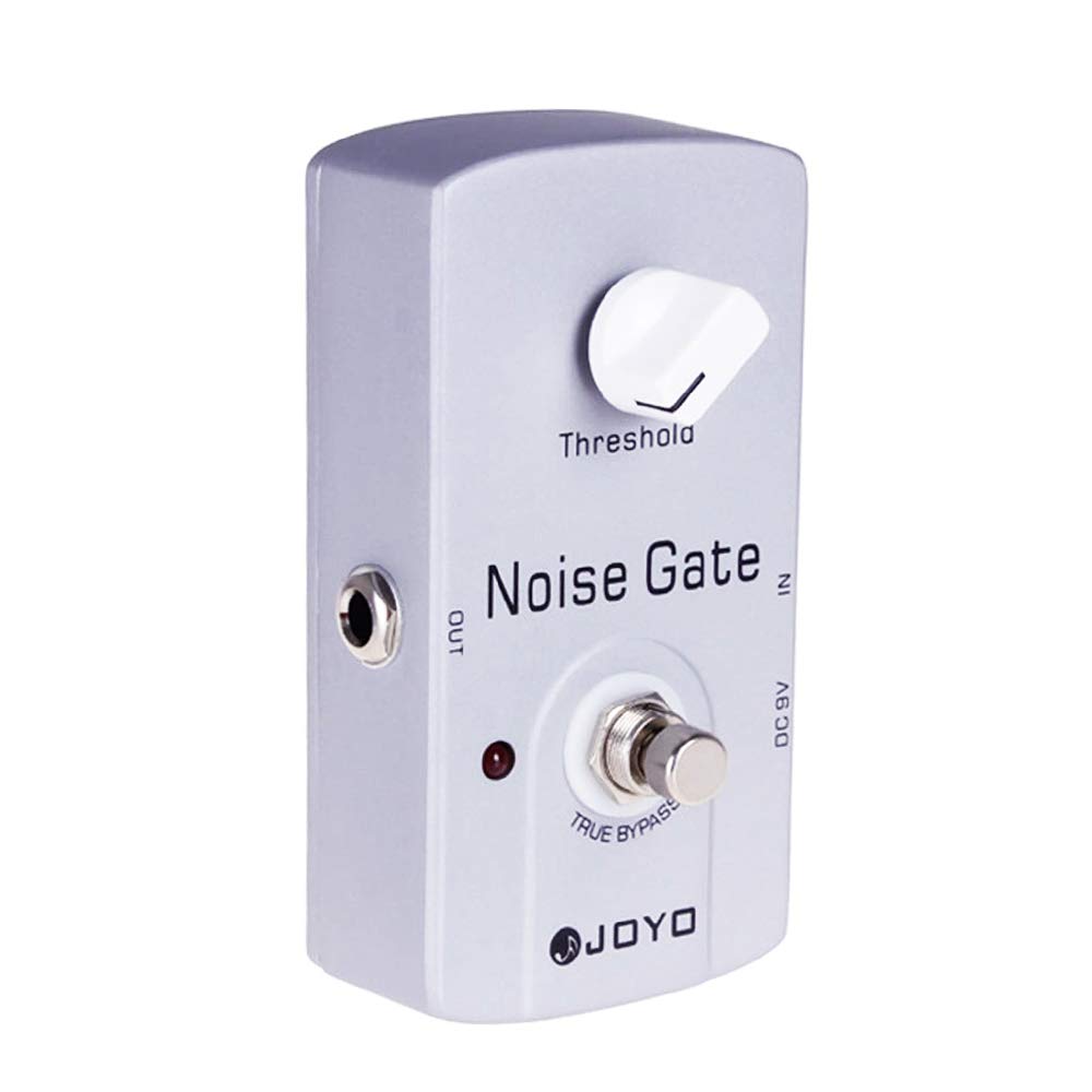 JOYO La pédale d'effet Noise Gate réduit le bruit supplémentaire du signal pour pédales de guitare électrique – True Bypass (JF-31)