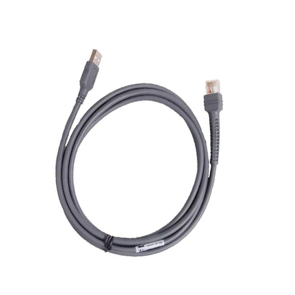 Cavo USB A Spirale 9 Piedi Per Scanner Motorola Symbol LS1208/LS3408/LS4208