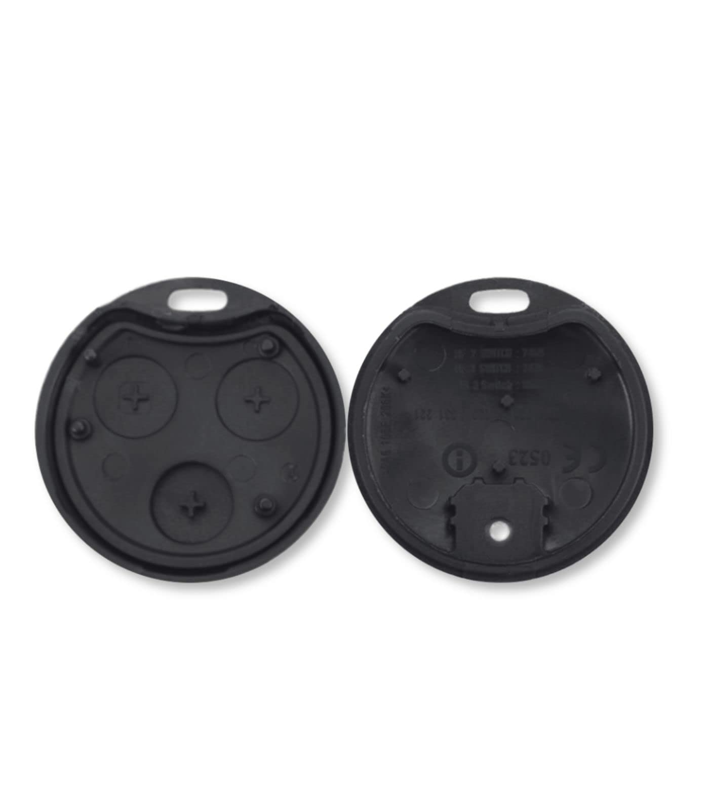 1neiSmartech Kit Guscio E Micropulsanti Per Chiave Smart 450 Fortwo Forfour Roadster - Sostituzione Telecomando 3 Tasti - 4