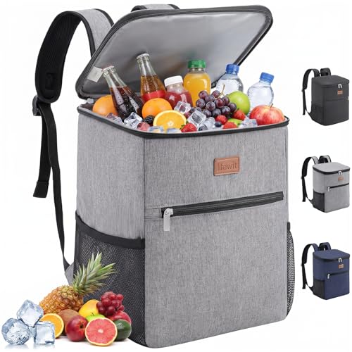 Lifewit 21L 30 Dosen Kühl Rucksack Kühlrucksack Kühltasche Picknicktasche Groß...