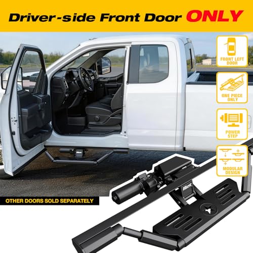 Estribos eléctricos retráctiles para Ford F250/350 1999-2016 miniatura 2