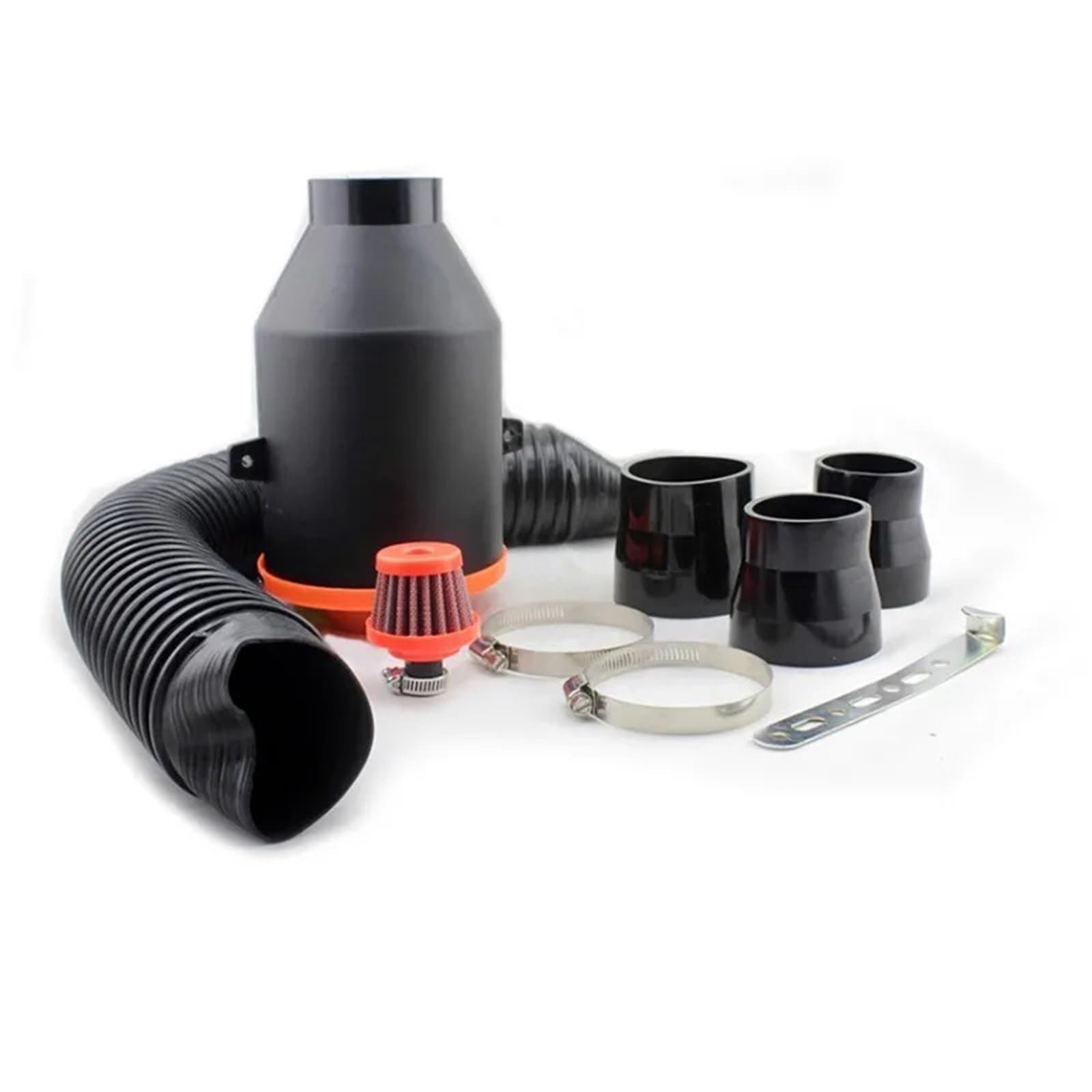 Cabin Filter Cover Cold Intake Air Filter Kit Systems Carbon Fiber Cover For Racing Sport Car 75MM 2.75Inch Filters Cover Box