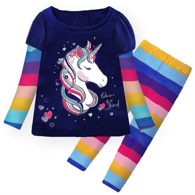 VIKITA girls clothes toddler outfits - little kids shirts &amp; leggings winter fashion clothing sets, cute birthday gifts