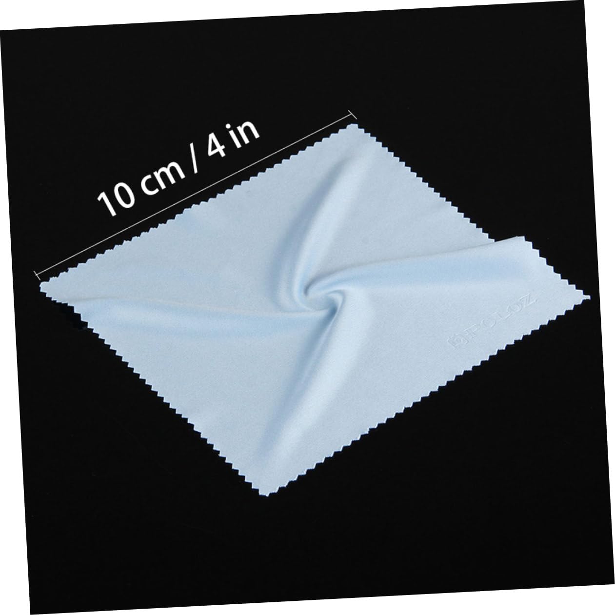 Beavorty 500 Pièces Chiffons De Nettoyage Pour Objectif Chiffon De Nettoyage De Lentille Nettoyage Des Tablettes Lingettes Pour Lunettes Serviettes De Nettoyage En Microfibre Blue