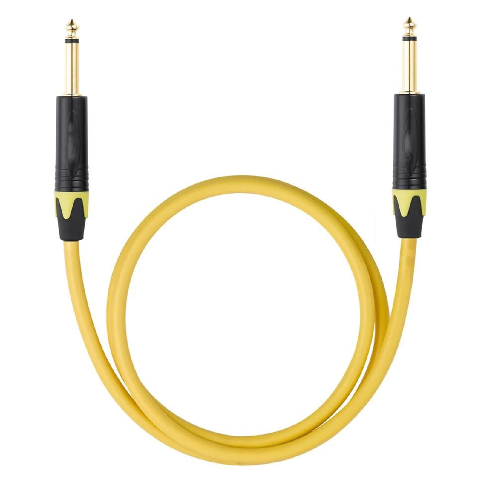 Cavo Audio Er Chitarra Cavi audio colorati per strumenti da chitarra con jack da 6,5 ​​mm a jack da 6,5 ​​mm, confezione da 5 (Size : 300cm)