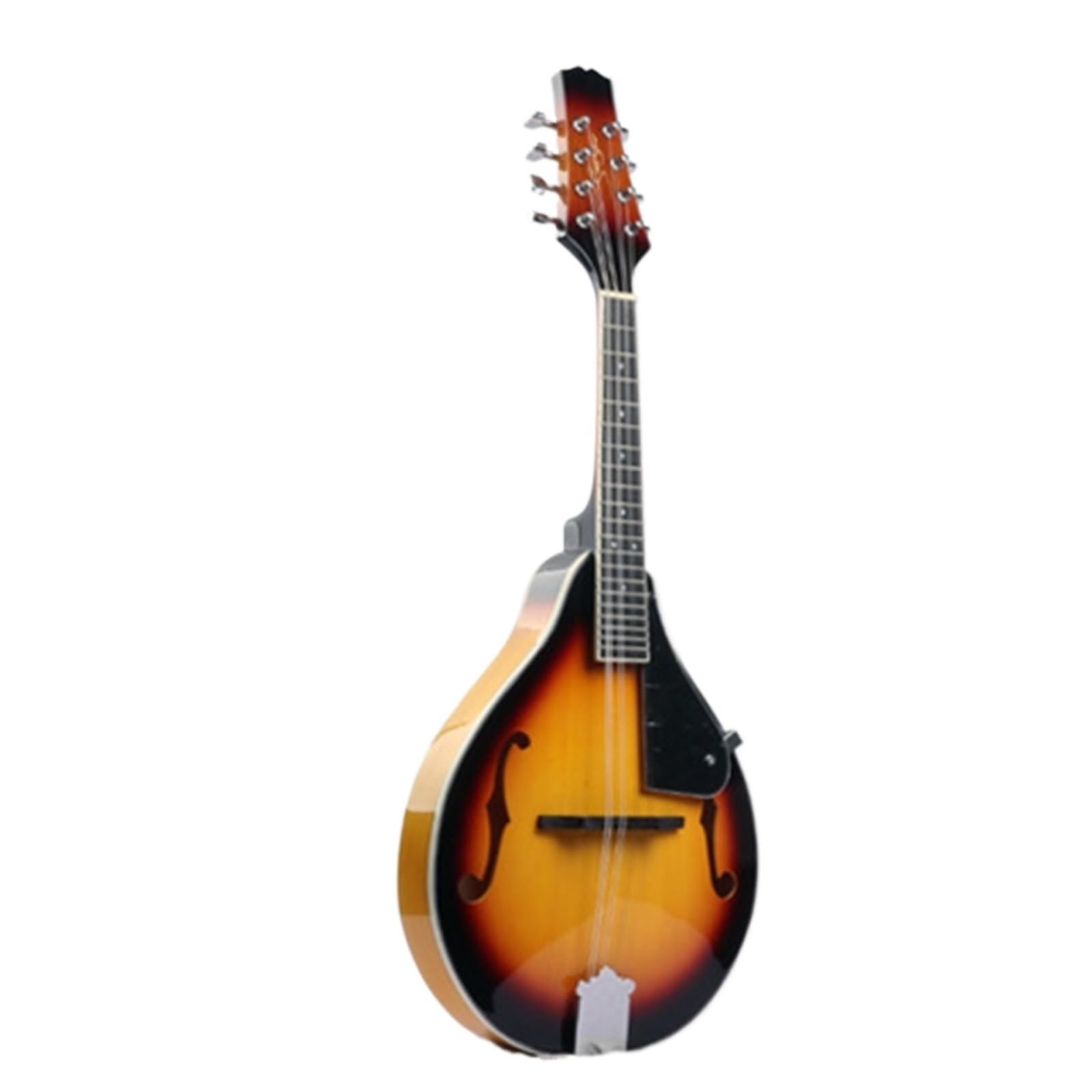 Instrumento Mandolina Mandolina Acústica Mandolina Eléctrica De 8 Cuerdas Panel Brillante De Abeto(B)