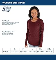 Vista 35 de Blue 84 Women's Tri-Blend Long Sleeve T-Shirt Campus