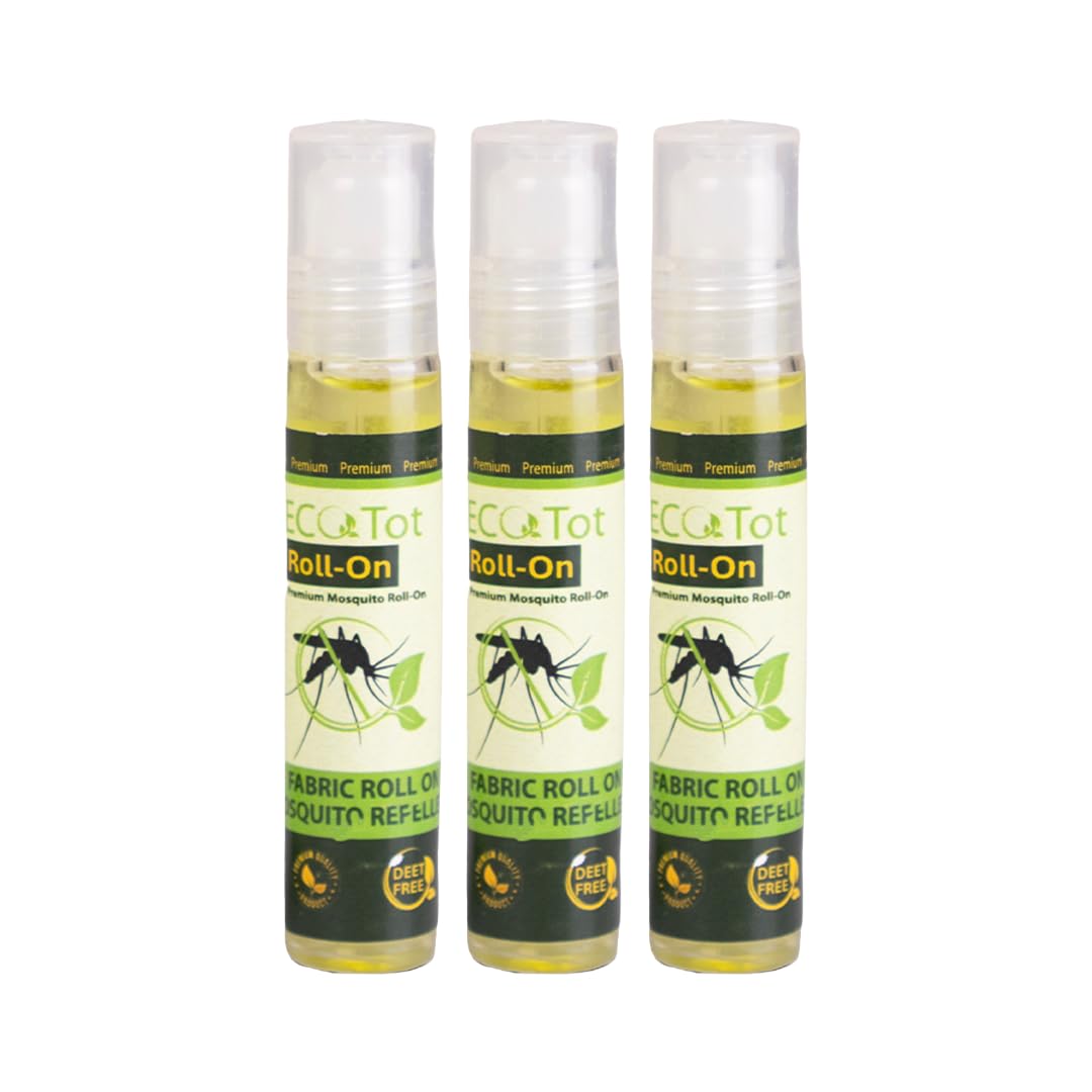 EcoTot Mosquito Repellent Roll-On – 100% Natural & Safe for Kids | 8-Hour Protection | Non-Staining, DEET-Free Formula | Travel-Friendly Personal Use Roll-On – 10ml (Pack of 3)-image-20