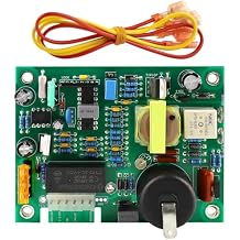 Fan50 Circuit Board, Green PCB Control Module with Power Connector, Replacement Electronic Component