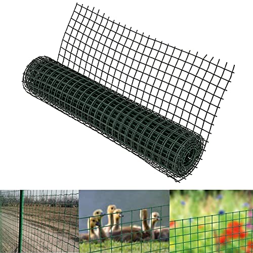 Greenfields Green Plastic Garden Fence - 1m x 5m Roll of Durable Wire Mesh with 20mm Holes - Lightweight Fencing for Poultry, Vegetable Patches, Pet Barriers & Clematis Climbing Plant Support - Image 2