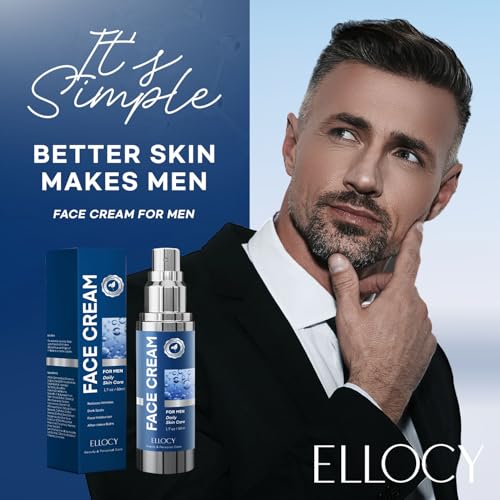 6 in 1 Mens Face Moisturizer: Face Cream for Men Mens Face Moisturizer - Eye bags Treatment Anti Aging Face Lotion - After Shave Lotion for Men Advanced Formula 50ml - Image 3