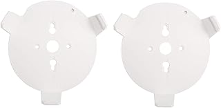 Wall Mount for TP-Link Deco M5/P7 Whole Home Mesh WiFi System, Sturdy Bracket Holder for Deco M5 Router/P7 Space Saving TP-Link Router Wall Holder, White, 2 Pack Voogoo