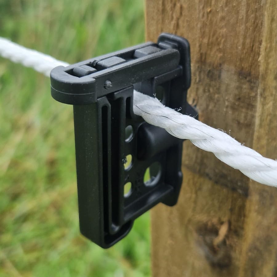 Isolanti a vite per nastro isolante elettrico da 40 mm/20 mm/12 mm, con corda fino a 6 mm, isolanti a nastro (500 pezzi)
