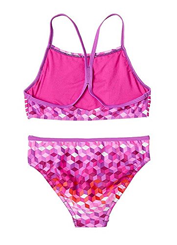 Speedo Girls Bikini Swimsuit Set Electric Purple2