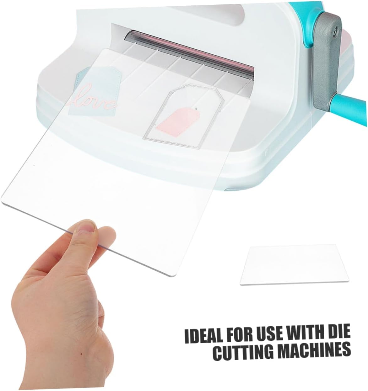 Hohopeti Replacement Cutting Pad for Die Cutting Machine Durable Embossing Acrylic Plate for DIY Craft Projects for Crafting and Creative Embossing Activities