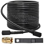 StoneBanks 15m High Pressure Washer Hose M22 14mm Connector Heavy Duty 3600PSI Jet Wash Extension Hose High Washer Replacement Hose with M22x14mm Female Adapter