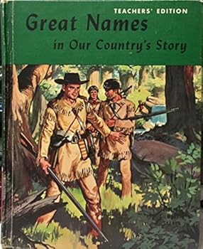 Hardcover Great Names in Our Country's Story Teachers Manual Book