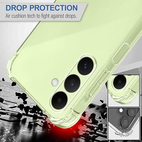 Image of CEDO Samsung Galaxy A05s (4G) Bumper Case | Soft Jel Flexible Thin Full Protection Shock Proof Clear TPU Back Case Cover for Samsung Galaxy A05s (4G) (Transparent)