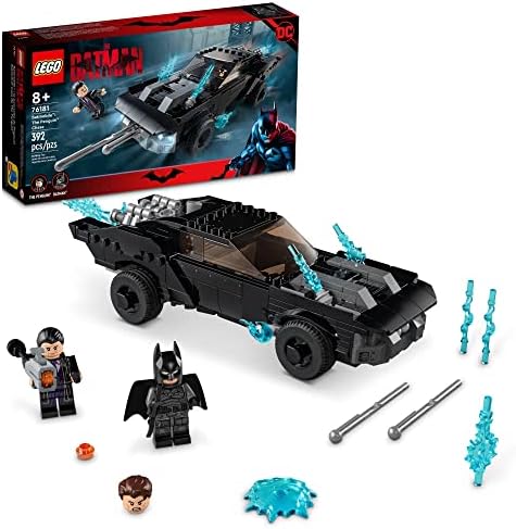 LEGO DC Batman Batmobile: The Penguin Chase 76181 Car Toy, Gift Idea for Kids, Boys and Girls 8 Plus Years Old with Batman Minifigure and The Penguin Minifigure, Super Heroes Set
