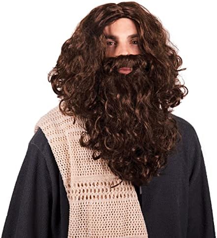 shepherd beard and wig - adult